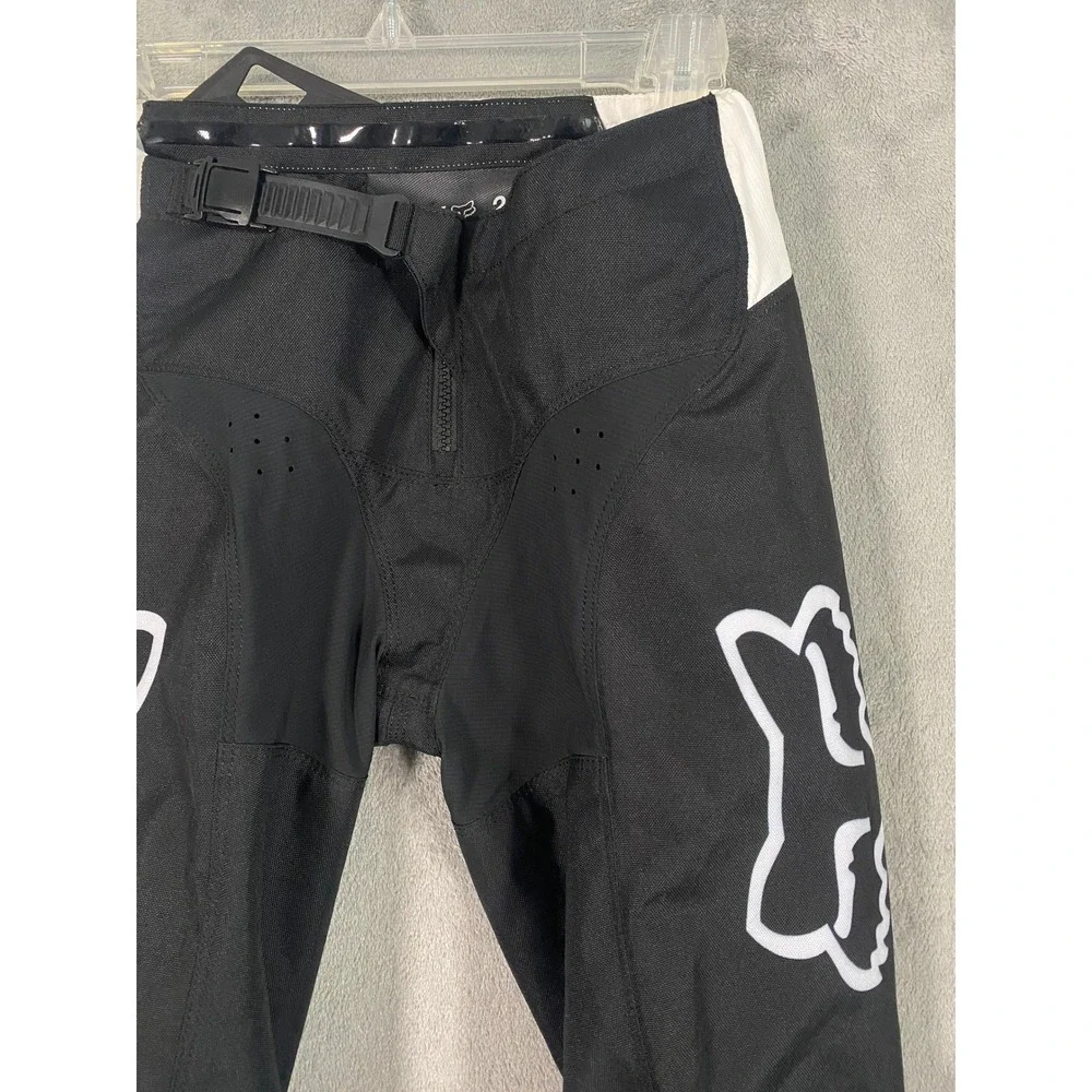 Fox Racing Pants Youth 28Y Black White 180 Motocross Dirt Bike Racing Gear